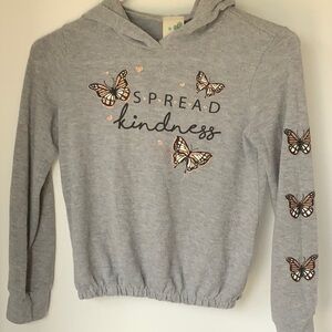 Lily Bleu Spread the Kindness hooded long sleeve top